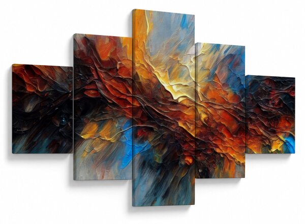 Obraz - Tekstura koloru (125x70 cm)