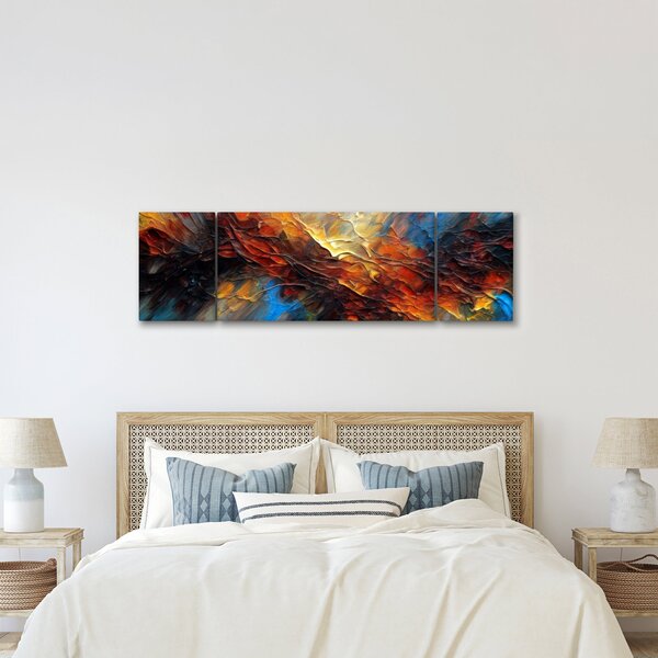 Obraz - Tekstura koloru (170x50 cm)