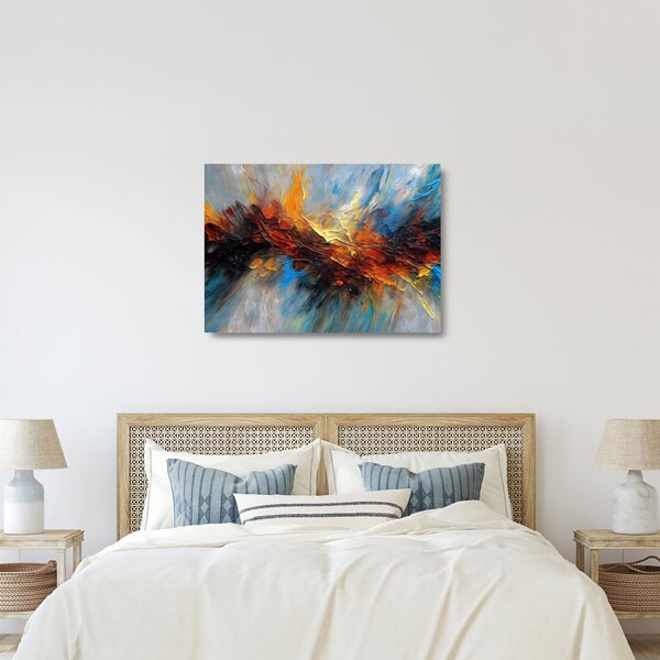 Obraz na szkle - Tekstura koloru (70x50 cm)