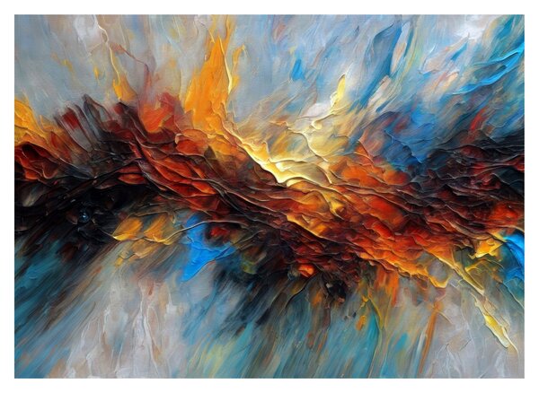 Obraz na szkle - Tekstura koloru (70x50 cm)