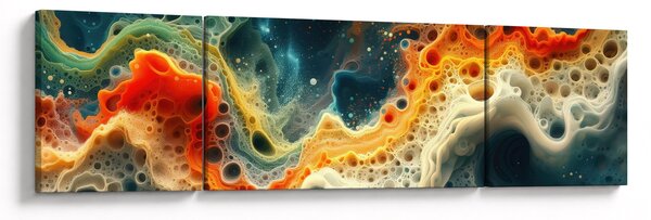 Obraz - Nowoczesna abstrakcja (170x50 cm)