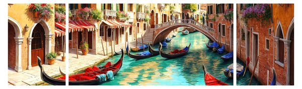 Obraz - Wenecja (170x50 cm)