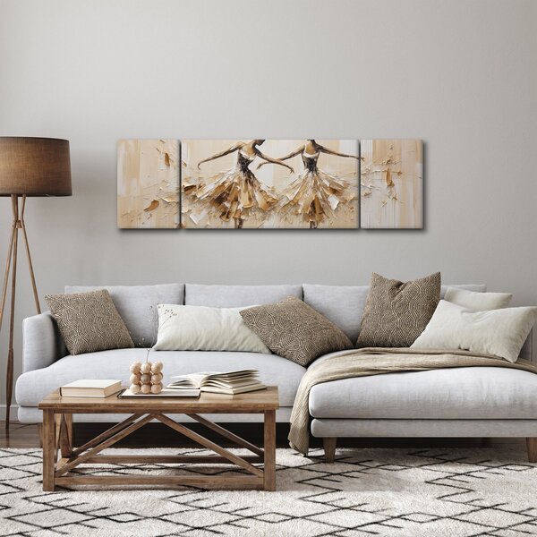 Obraz - Baleriny (170x50 cm)