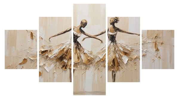 Obraz - Baleriny (125x70 cm)