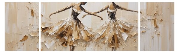 Obraz - Baleriny (170x50 cm)