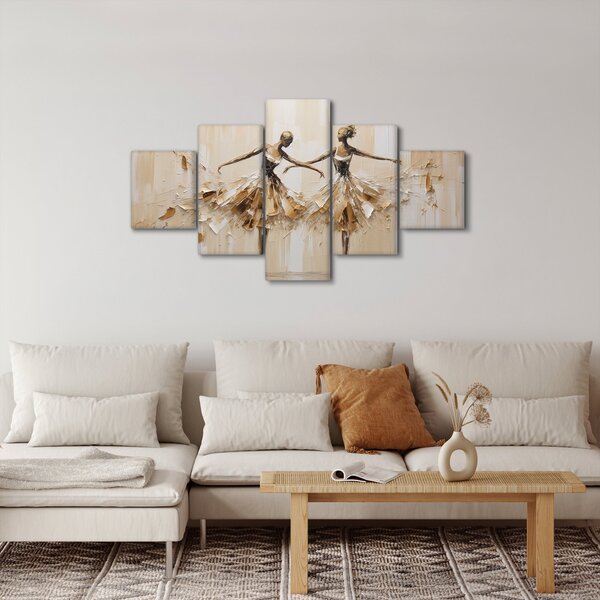 Obraz - Baleriny (125x70 cm)