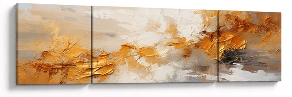 Obraz - Złota tekstura (170x50 cm)
