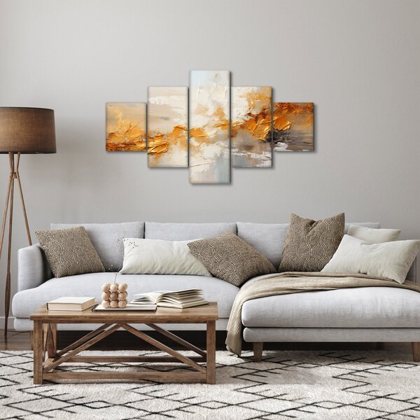 Obraz - Złota tekstura (125x70 cm)