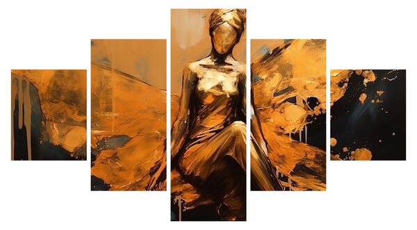 Obraz - Abstrakcja wróżki (125x70 cm)