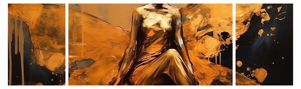 Obraz - Abstrakcja wróżki (170x50 cm)