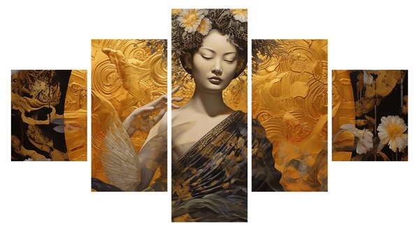 Obraz - Japonka (125x70 cm)