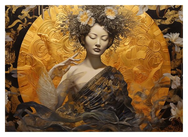 Obraz - Japonka (70x50 cm)