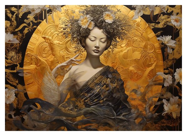 Obraz na szkle - Japonka (70x50 cm)
