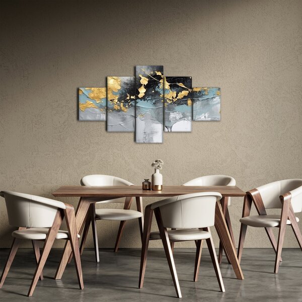 Obraz - Abstrakcja (125x70 cm)