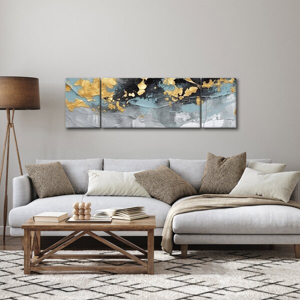 Obraz - Abstrakcja (170x50 cm)