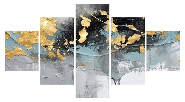 Obraz - Abstrakcja (125x70 cm)