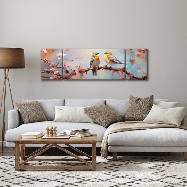 Obraz - Gołąbki (170x50 cm)