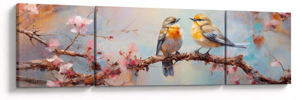 Obraz - Gołąbki (170x50 cm)