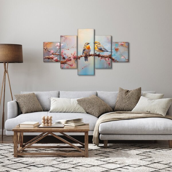 Obraz - Gołąbki (125x70 cm)