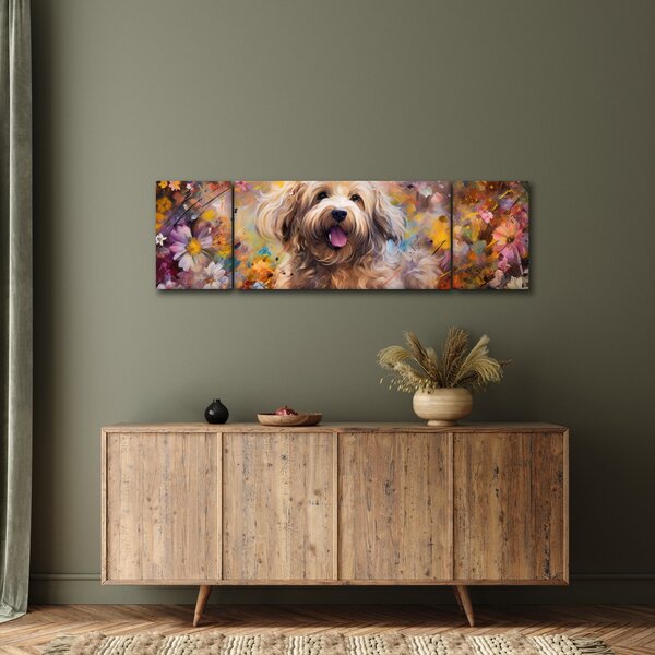 Obraz - Happy Dog II. (170x50 cm)