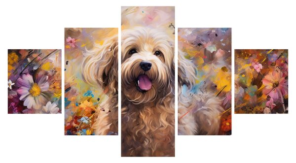 Obraz - Happy Dog II. (125x70 cm)