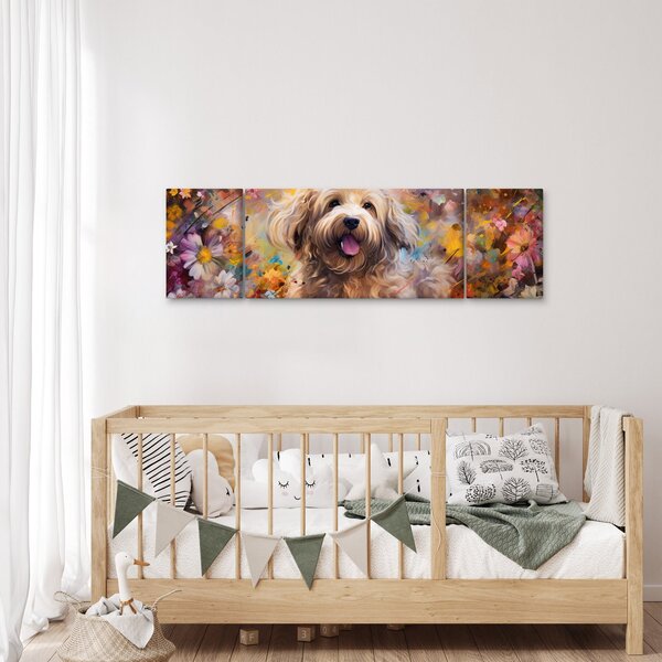 Obraz - Happy Dog II. (170x50 cm)
