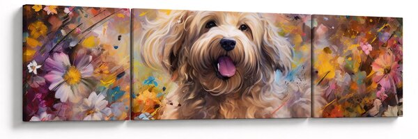 Obraz - Happy Dog II. (170x50 cm)