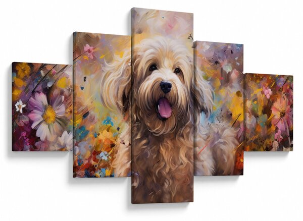 Obraz - Happy Dog II. (125x70 cm)