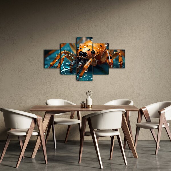 Obraz - Szczegół pająka (125x70 cm)