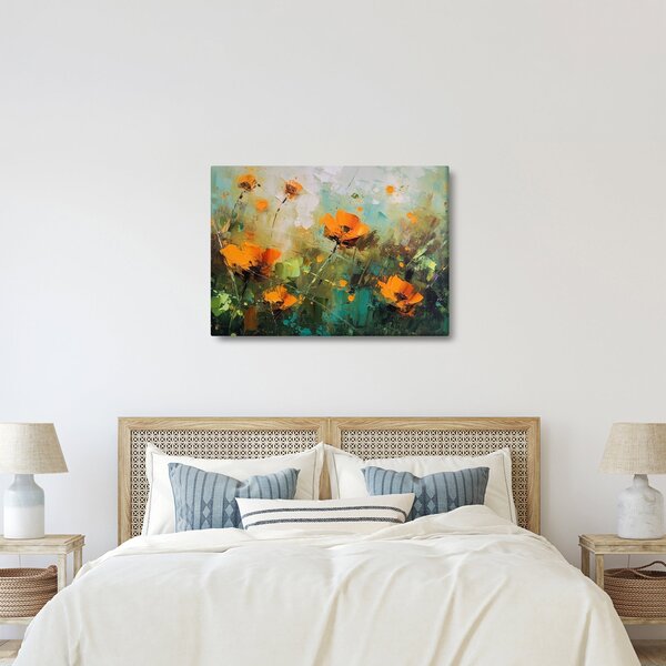 Obraz - Kwiaty (70x50 cm)