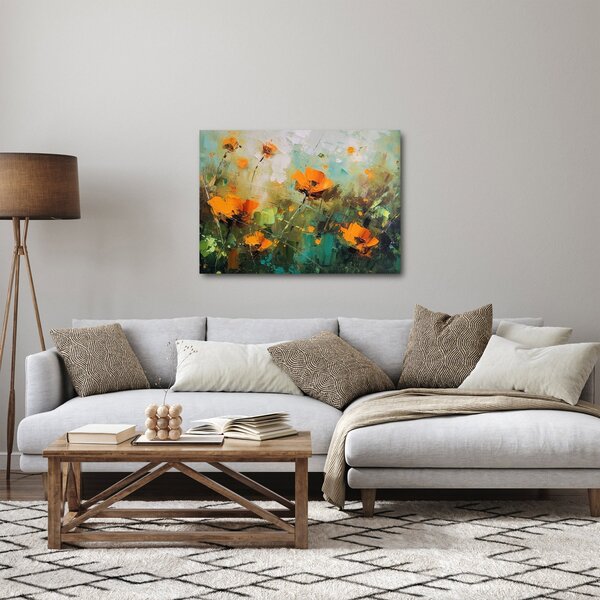 Obraz - Kwiaty (70x50 cm)