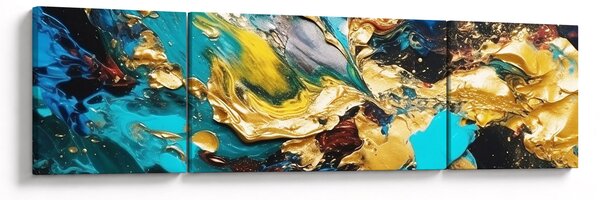 Obraz - Teksturowany obraz olejny (170x50 cm)