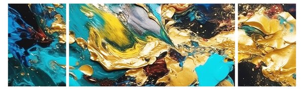 Obraz - Teksturowany obraz olejny (170x50 cm)