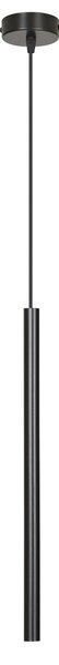 SELTER 1 BLACK 552/1 designerski spot wiszący halogen punktowy tuba czarna długa