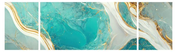 Obraz - Projekt marmuru II. (170x50 cm)