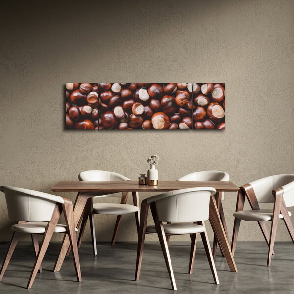 Obraz - Dojrzałe kasztany (170x50 cm)