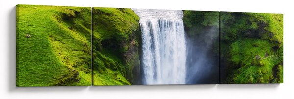 Obraz - Wodospad Skogafoss (170x50 cm)