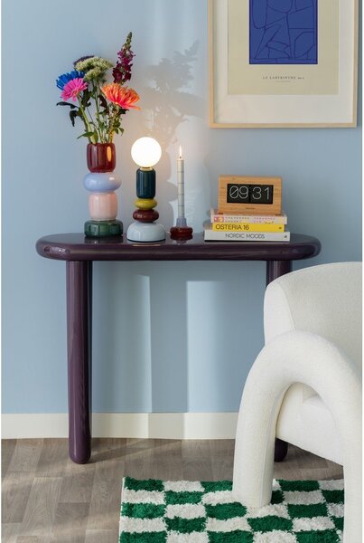 Lampa stołowa ceramiczna (wysokość 34 cm) Burano – Leitmotiv