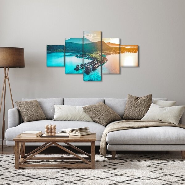 Obraz - Bora Bora (125x70 cm)
