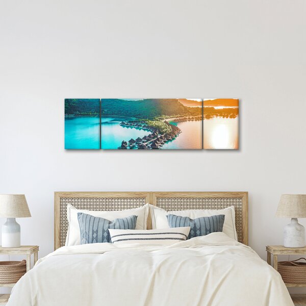 Obraz - Bora Bora (170x50 cm)