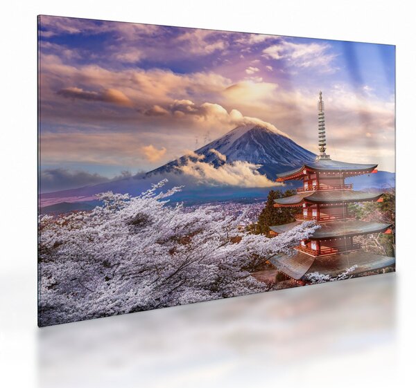 Obraz na szkle - Góra Fuji (70x50 cm)
