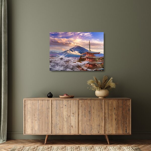 Obraz na szkle - Góra Fuji (70x50 cm)