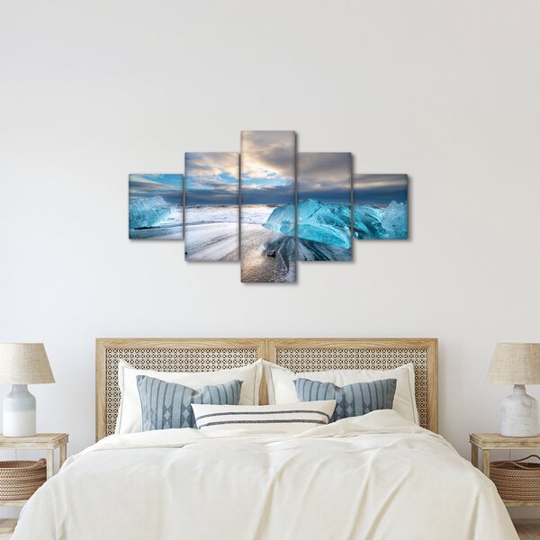 Obraz - Diamond Beach (125x70 cm)