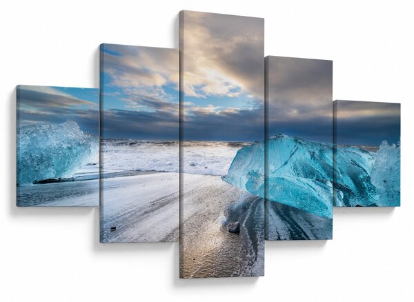 Obraz - Diamond Beach (125x70 cm)