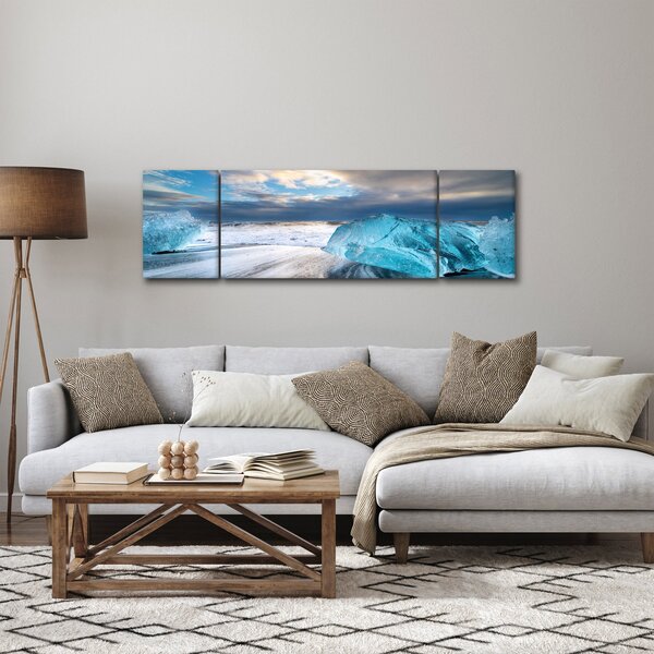Obraz - Diamond Beach (170x50 cm)