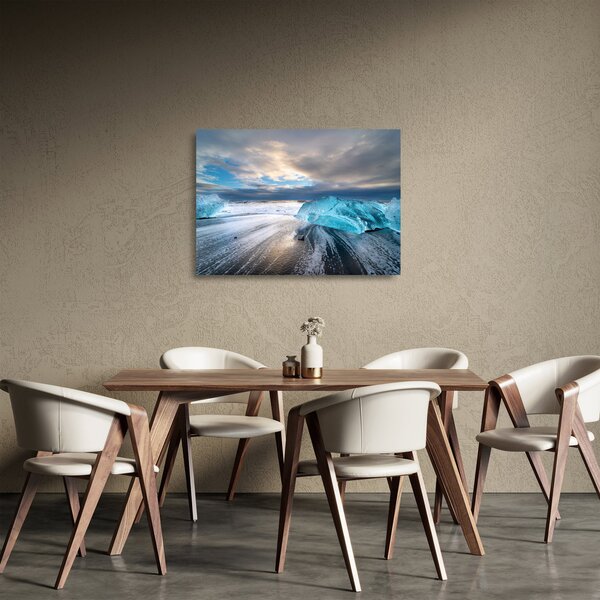 Obraz na szkle - Diamond Beach (70x50 cm)