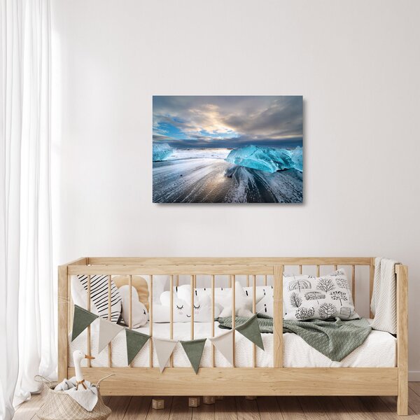 Obraz na szkle - Diamond Beach (70x50 cm)