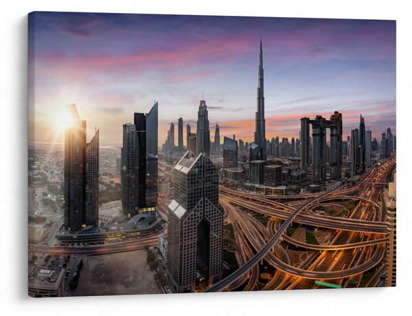 Obraz - Panorama Dubaju (70x50 cm)