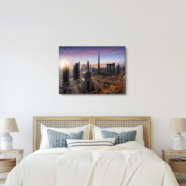 Obraz - Panorama Dubaju (70x50 cm)