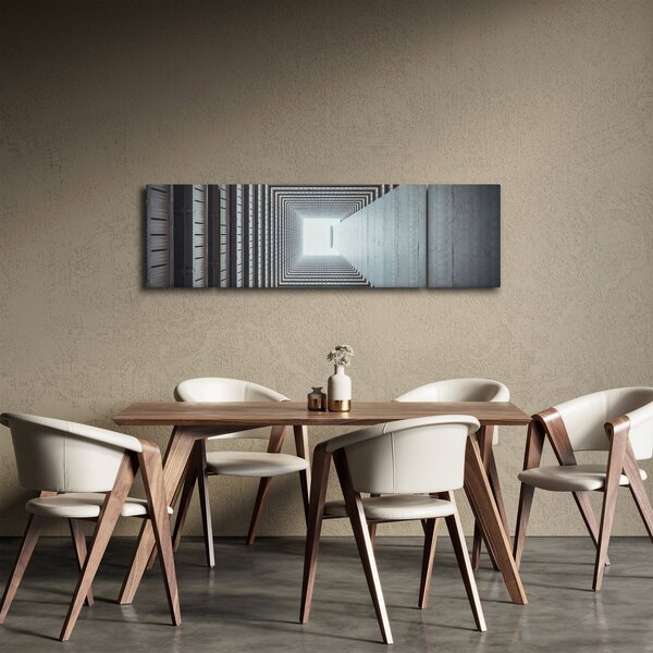 Obraz - Widok z wnętrza budynku (170x50 cm)